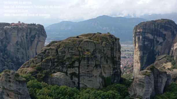 Main Observation Deck of Meteora